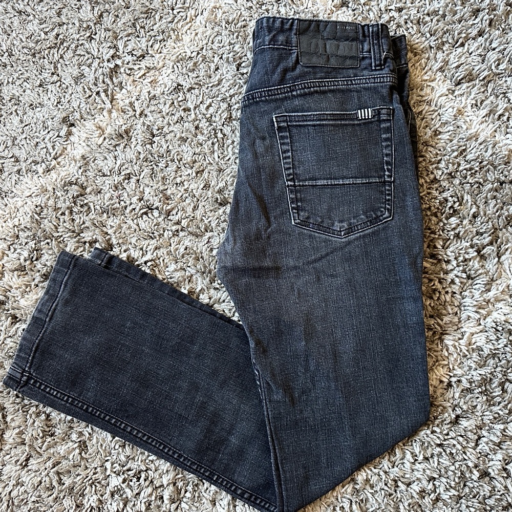 Five Four Straight fit black jeans